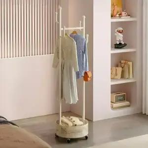 우아플레이스 스탠드 옷걸이 미니 이동식 행거 튼튼한 철제 헹거