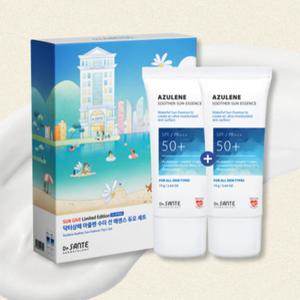 상떼 선크림 75g + 75g 기획세트 상떼아줄렌 수더 선에센스 듀오