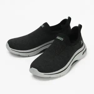 스케쳐스 운동화 고워크 아치핏 2.0 여성 슬립온 블랙 125322BKMN