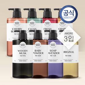 해피바스 오리지널컬렉션 바디워시 3개 (옵션)