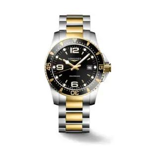 론진 L3.740.3.56.7 하이드로콘퀘스트 남성 메탈 쿼츠 41mm