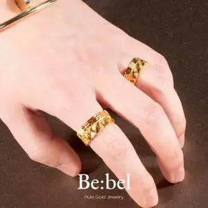 순금반지 18.75g 24k 남자 디자인 스퀘어체인 비벨 다섯돈 5돈