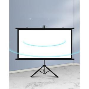 이동식 스크린 거치대 회의실 16대9 흰색 야외 형 CLR 스튜디오 촬영용 바퀴형