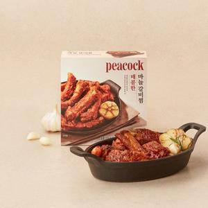 피코크 매콤한마늘등갈비찜 450g