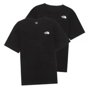 [매장판] 노스페이스 남성 반팔 티셔츠 코튼 베이직 블랙 NT7UR08A