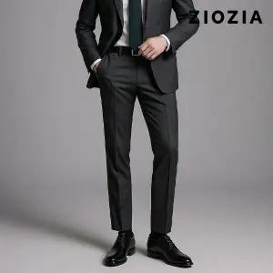 그레이 트윌조직 사계절 정장팬츠 (ABD5SP1201CGR)