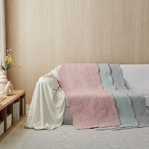 [이솔홈] 카라 선염 소파패드 쇼파패드 4인용