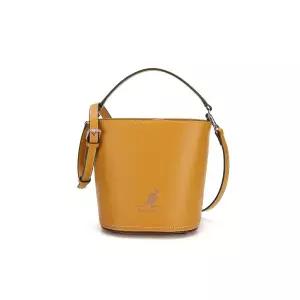 [롯데백화점]캉골 루나 레트로코어 버켓백 3961 머스타드 (KRFBTB39610)