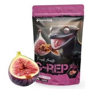 녹십자 슈퍼푸드 무화과맛 50g 크레 크레스티드 크레스티드게코 크레슈퍼푸드 크레스티드슈퍼푸드