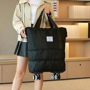 [라일리] Rly 휴대용 접이식 여행캐리어 출장 트래블백 분리형