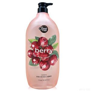 샤워메이트 내추럴 크랜베리 바디워시 1.2kg 1200ml 1.2L