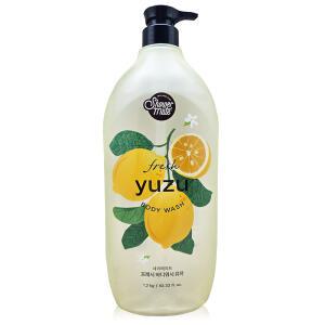 샤워메이트 내추럴 유자 바디워시 1.2kg 1200ml 1.2L