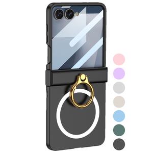 오마이 보들 링홀더 맥세이프 힌지보호 풀가드 갤럭시 z플립7 케이스 SM-F766N