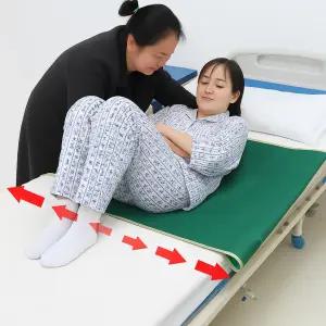 와상 환자 슬라이딩 이동시트 이동 매트 자세변환 깔개 요양원 노인 노약자 침대 방수 패드 병상 간병 시트