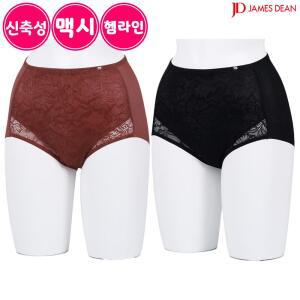 제임스딘 여성 복부누름 노라인 헴 맥시 팬티 2매입 A112