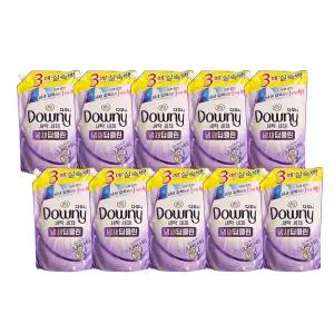 다우니 세탁세제 냄새딥클린 라벤더 클린 리필 1.4L x10개