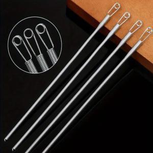 스프링식끈바늘