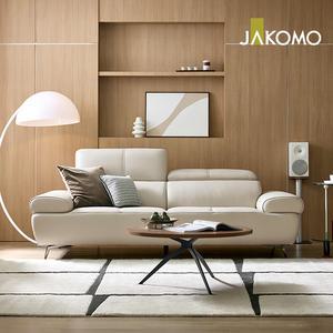 [자코모] 오딘 3인 기능성 슈렁큰 천연면피 소가죽 소파(전면가죽적용)