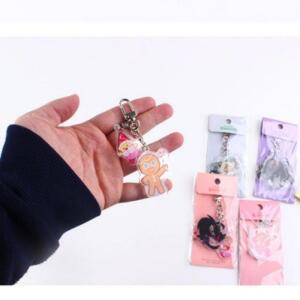 (6개세트) 쿠키런 아크릴 킹덤 키링