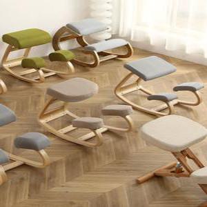 닐링체어 교정의자 무릎 허리 책상 독서 사무용 자세 바리에르 사무 요추 무릎의자 교정