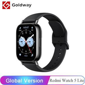 글로벌 버전 샤오미 레드미 워치 5 라이트, 1.96 인치 아몰레드 스크린 스마트워치, 150 + 스포츠 모드, 18