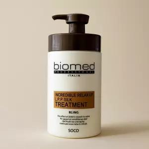 바이오메드 트리트먼트 릴렉스업 프로페셔널 인크레더블 LPP 실크 헤어 마스크 1000ml