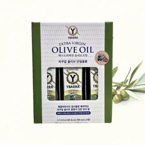 YBARRA 이바라 피쿠알 엑스트라버진 올리브오일 500ml X 3입 피쿠알 올리브 단일품종