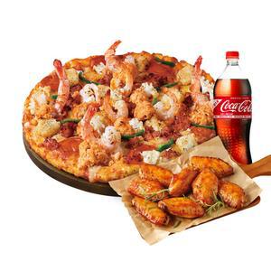 [도미노피자] (오리지널)랍스터 슈림프 투움바 L + 웨