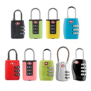 TSA 자물쇠 캐리어 가방 잠금 장치 유럽 여행 백팩 락 수하물 도난 방지 비밀번호 인증