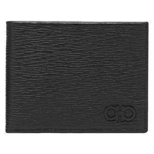[명품] 페라가모 25FW 더블 간치니 반지갑 블랙 66 A064 0733314