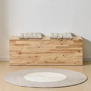 [아이앤] 헤리온 삼나무 1200 벤치 수납장 MI