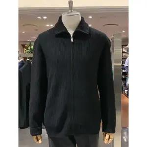 [킨록바이킨록앤더슨](광주신세계)킨록 24년 FW 하이넥 블랙 풀 집업 가디건 JIW44