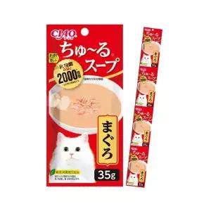 (TCR-141) 이나바 챠오츄르 스프 4연팩 참치 4p 고양이