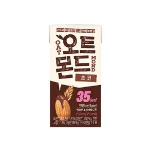롯데칠성 오트몬드 초코  190ml x 24개