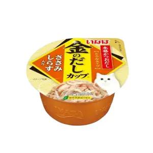 (IMC-145) 이나바 챠오츄르 금빛육수컵 70g 닭가슴살치어 고양이 간식