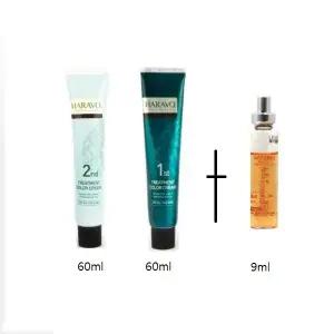 염색약+앰플/헤라보4N/헤라보 트리트먼트칼라크림60ml