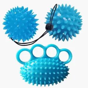 실리콘 악력기 운동 손가락 마사지 돌기형 지압 볼 아대 헬스용품 핸드그립볼 문어발