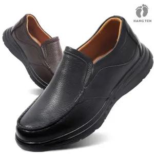 행텐 발볼 넓은 신발 와이드핏 남성 캐주얼화 컴포트화 단화 로퍼 슬립온 5503