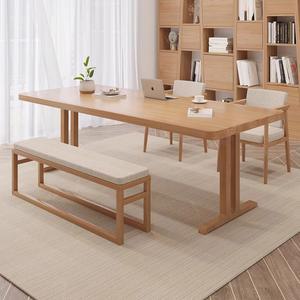 거실컴퓨터책상 가족 가구 학생책상 사무용책상 1인용책상책장세트 거실가족책상6인용 1200