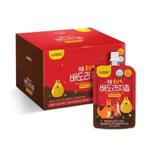 [루솔] 홍삼 배도라지즙 40포 선물박스 배즙