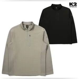K2 겨울행사 남성 기모 신축성 남성용 집업 티 KMW23225