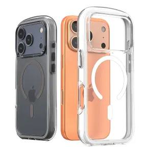 아라리 아이폰17 프로 맥스 에어 케이스 맥세이프 마그네틱 범퍼 듀플 M 에어