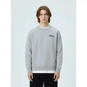 [하프클럽/팬암]라이프 PAA 체스트 로고 맨투맨 멜란지그레이 PPDCRT31060MY