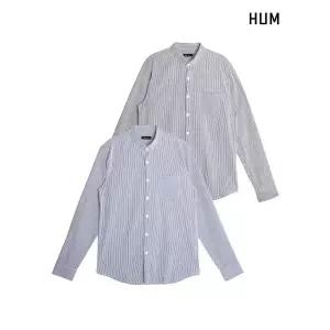[본사][HUM]유니)시어서커 스트라이프 셔츠 FHNFCSL702M