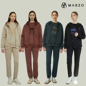[마르조][3종]브러쉬드 기모 짚업 트레이닝