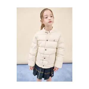 매장정품 빈폴 키즈 BEANPOLE KIDS 프리미엄 덕다운 한줌 경량패딩 베이지 (BI5938U05A) BI5938U05A 186935