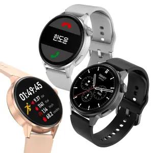 렉쏘 스마트워치 N3 웨어러블 디바이스 심박 운동 기록 방수 기능