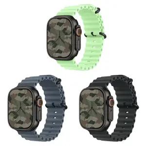 Apple Watch Ultra 3 GPS + Cellular 49mm 블랙 티타늄 케이스 그리고 오션 밴드(3가지 밴드 선택)