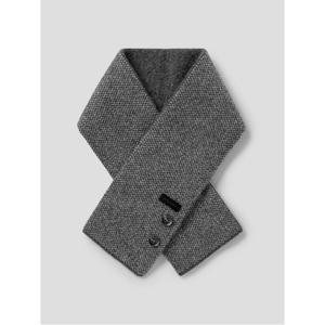 캐시미어 미니멀 쁘띠 니트 머플러  그레이 (MA5X84R033)