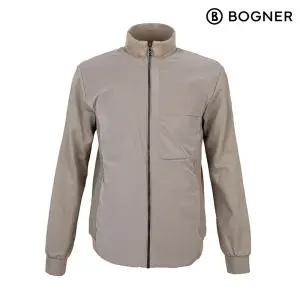 [보그너] 남성 우븐 저지믹스 점퍼 L_BROWN